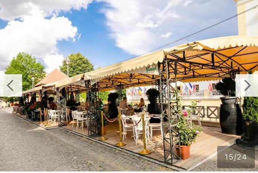 Appartamento Studio La Turn Sibiu Esterno foto